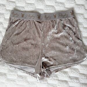 3/$10🍀 PLAYBOY | Velour Lounge Shorts